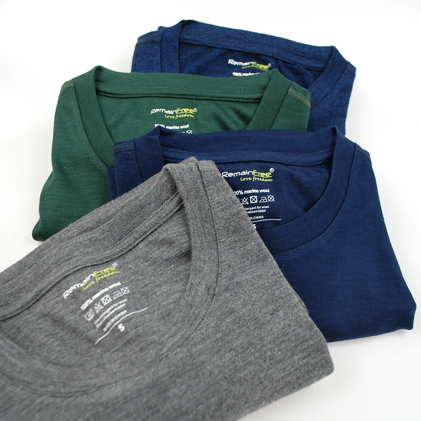 Meeste 100% Meriino Villast Termo T-särk pikkade käistega 240g 2